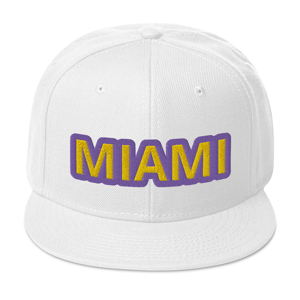 Dad Rapper MIAMI Snapback Hat