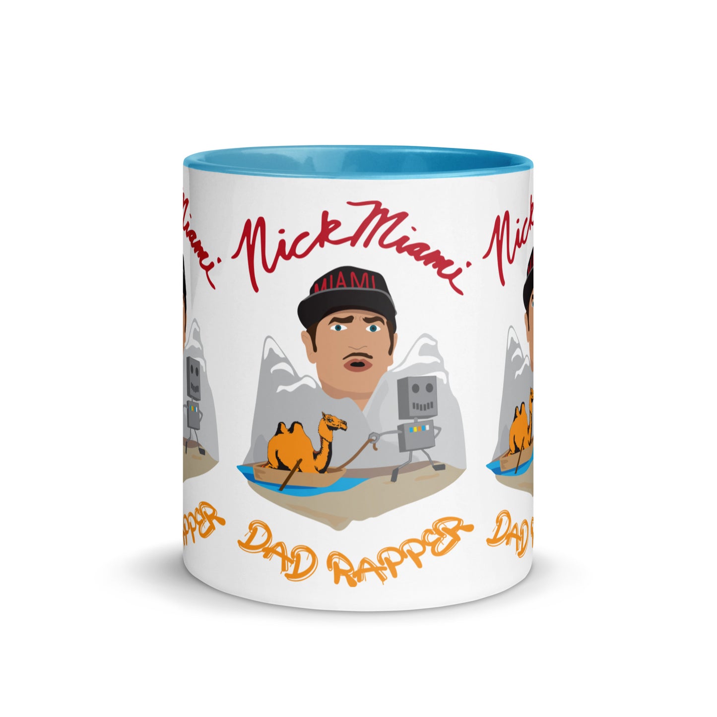 Dad Rapper Mug with Color Inside